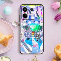 Bladee 333 dėklas Xiaomi Redmi Note 12 11 9 10 13 Pro Plus 9S 10S 11S 12S Redmi 12 10 C 9C 13C Redmi Note 12 Pro 5G gray