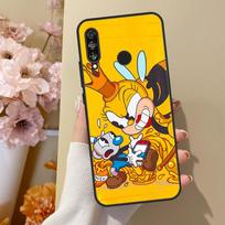 Cute Game Cuphead Case For Huawei P40 Lite P20 P50 P30 Pro P Smart Z 2019 Nova 5T Cover For Honor 50 Case Huawei P30 Pro brown