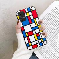 RUICHI Bauhaus style abstract piet mondrian Phone Case For Samsung Galaxy A02 A12 A21 A22 A32 A41 A42 A51 A71 A72 Shell SamsungA31
