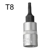 Atsuktuvų antgaliai Torx antgalio lizdai T8-T40 Torx antgalio lizdai