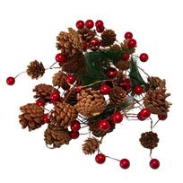 Šviesos diodų varinės vielos šviestuvai Kankorėžių šviesų stygos pušų spyglių dekoravimas Small Mulberry Creative Classic Pinecone Copper Wire Lamp