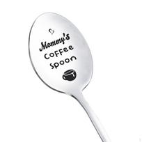 Engraved Stainless Steel Spoon Set for Special Celebrations style B white