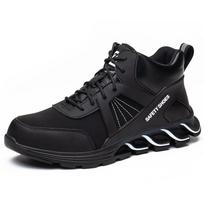 Steel Head Anti-smashing and Anti-puncture Penetrating Labor Insurance Shoes Breathable, Deodorant and Non-slip Electric Welding Work Shoes 37