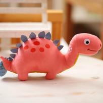 Dinozaurų lėlė Miela maža dinozaurinė pliušinė lėlė 23CM arbūzo raudonos spalvos