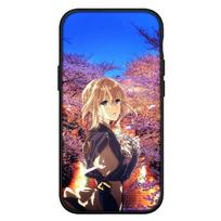 Dėklas iPhone 15 14 Xiaomi Redmi Note 13 12 11 Pro Max X 8 7 9 XR Samsung Galaxy S24 S23 13C 10 OPPO A15 A54 Huawei Violet Evergarden telefono dėklas for Samsung Galaxy Note 20 rausvai ruda