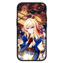 Dėklas iPhone 15 14 Xiaomi Redmi Note 13 12 11 Pro Max X 8 7 9 XR Samsung Galaxy S24 S23 13C 10 OPPO A15 A54 Huawei Violet Evergarden telefono dėklas for Redmi 12 aero