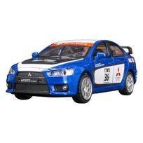 1/32 Mitsubishis Lancer Evolution Alloy Racing Car Model Diecast Metal Toy Vehicle Car Model Simulation Collection Children Gift mėlyna