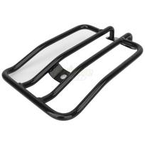 Motociklo 18 cm chromuotas juodas solo sėdynės galinis sparnas bagažinės laikiklio atraminė lentyna Harley Sportster Iron XL 883 1200 2004- juoda