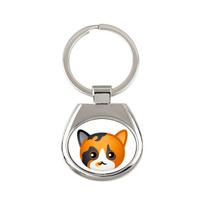 Calico - raktų pakabukas raktams iš Art-Dog prekės ženklo gray