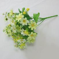 plastikinė gėlių namų dekoro girlianda Dovanų ramunė gėlė dirbtinė gėlė „pasidaryk pats“ namų sodas, vestuvių dekoravimas, modeliavimas gėlės Nauji subtilūs papuošalai balta