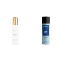 Bella Vita Luxury White Oud Unisex Eau De Parfum SKAI AQUATIC No Gas Deodorant Body Parfum for Men with Bergamot Pineapple Lavender