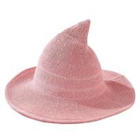 Women Hats Halloween Caps Witch Hat Magician Witch Hat Wool Wizard Hat