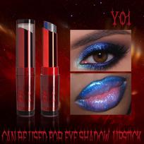 Two-in-one Gradient Eye Shadow Lazy Eye Shadow Lipstick Stick Waterproof and Long-lasting Perfect Halloween Gift,
