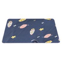 Dog Pee Pad Blanket Reusable Absorbent Diaper Washable Puppy Training Pad Pet Bed Urine Mat Car Seat Cover For Pet 70x90cm gray