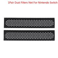 1 poros dulkių filtro aušinimo tinklelis, apsaugantis nuo dulkių, skirtas Nintendo Switch Ns konsolei gray