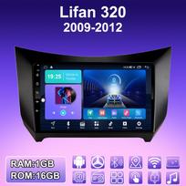 2 DIN Android Car Radio For Lifan 320 2009-2012 Multimedia Player Head Unit Stereo GPS Navigation WIFI 1+16GB 1+16GB