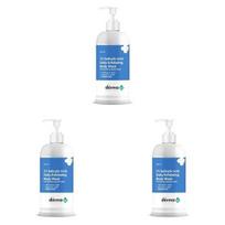The Derma Co 1% salicilo rūgšties kasdieninis šveičiamasis kūno prausiklis su salicilo rūgštimi, glikolio rūgštimi ir PENTAVITIN® - 250 ml | (Pakuotėje 3 vnt)