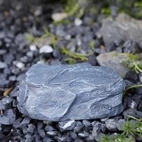 Padirbtų uolų atsarginių raktų saugykla, dekoratyvinis akmeninis sodo ornamentas, vandeniui atsparus tikroviškai atrodantis uolų raktų slėptuvas, praktiškas pasirodymas lauko kiemui One Size