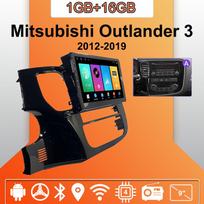 „Android Carplay“ automobilio radijas, skirtas „Mitsubishi Outlander 3“, 2012–2019 m. daugialypės terpės grotuvo galvos blokas, stereo GPS navigacija BT WIFI 2+32GB 1+16GB,A