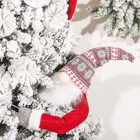 Cartoon Forest Faceless Gnome Hug-tree Doll Christmas Tree Topper Gnome Decoration Props