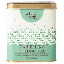 „The Indian Chai“ – „Darjeeling Oolong“ arbata 100 g, žavaus skonio, turtingo paveldo ir natūralios atgaiva arbatos entuziastams beige
