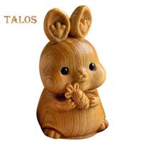 Zodiako gyvūnų figūrėlė Rankų darbo mediena Kinų Zodiako ženklai Daugiafunkcinis mini zodiako stalo dekoravimo dovana Zodiako entuziastams D