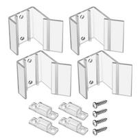 Universal Sliding Mirrores Door Latches Secure Travel Lock Easy Install Interior Hardware Sliding Mirrored Door Latches 4
