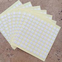 Clear Invisible Balloon Glue Points Double Sided Adhesive Dots Stickers Tape Round Self Adhesive white