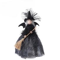Halloween Decorations Ghost Festival Witch Doll Tree Top Star Desktop Decoration Doll Ornaments juoda
