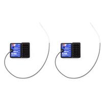 FlySky FS-BS6 Receiver 2.4Ghz 6CH AFHDS2 for FlySky FS-GT5 FS-IT4S FS-GT2E FS-GT2G Transmitter 2pcs juoda