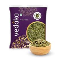 Vedaka Raw Pumpkin Seeds - 500g | Fiber Rich | Hygienically Packed 500gm blue