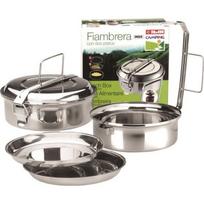 Boîte alimentaire - Ibili - 720614 - Inox - 14 cm - 2 plats inclus