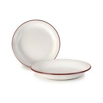 IBILI 908032 Assiette, Aluminium, Blanc, 32 x 32 x 4 cm