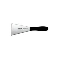 Spatule Arcos 2900 - 299625 en acier inoxydable Nitrum et mango lame ergonomique en polypropylène noir de 12,5 x 9 cm, avec balta