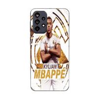 Coque Maniacase pour Samsung Galaxy A52s 5g Kylian Mbappe Real Madrid wallpaper celebration juoda
