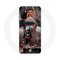 Maniacase dėklas, skirtas Xiaomi Poco M3 Pro 5G Lightning Bolt Formula 1 šalmui F1
