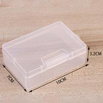 Sandėliavimo dėžutės laikiklio dėklas 1vnt Kosmetikos dulkėms atspari aparatūra 14.2X8.8X4.4cm