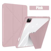 Acrylic Case For iPad Pro 11 4th 12.9 6th 12 9 2022 9th 10th Generation 10.9 For Ipad Air 5 4 3 2 6th 7th 8th Mini 6 2021 Cover For iPad 10th rožinė