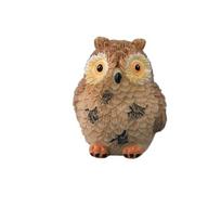 Moss Terrarium Decor Cute Owls Animal Resin Miniatures Figurine Craft Bonsai Pots Home Fairy Garden Ornament Decoration 1PCS brown