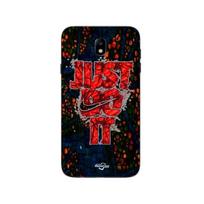Case - Maniacase - Samsung Galaxy J7 2018 - Red - Flexible - Nike Just Do It raudona