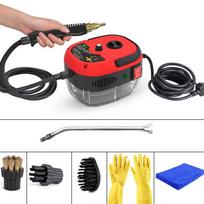 Handheld High Temperature Steam Cleaner 900ML/1L Water Tank Available Home Appliances Car Toys Disinfection Cleaning Machine 110V red
