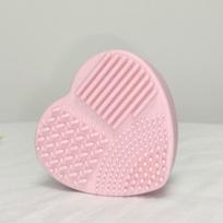Seashell  makiažo šepetėliai valiklis Pad plovimo šepetėlių dėžutės valymo kilimėlis Kosmetikos šepetėlių valiklis Universalus šveitimo pagalvėlės Grožio įrankiai