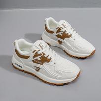 Women's shoes spring spring new student tide all wear thick sole sports single spring autumn casual shoes H568 35 chaki