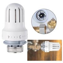 Radiator Thermostatic Head Heater For M30x1.5 Threaded Connections Radiator Manufacturers Self-Adjustment TRV Radiator Valve CHINA white