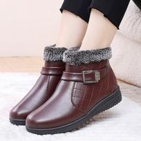 Madingi juodi žemi žieminiai batai moterims ortopediniai čiurnos batai vandeniui atsparūs odiniai batai moteriški šilti su paslėptu kulnu kailiniai laisvalaikio ankle boots 41 juoda