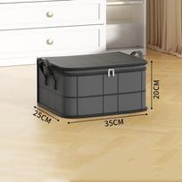Quilt Storage Bag Clothes Quilt Finishing Bag Black Woven Bag Super-capacity Moving Packaging Artifact S