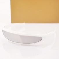 Good New Sunglasses Cool Personality Robot Lenses Protection Laser Stylish 02 white