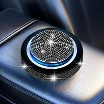 Bling Diamond automobilių kvepalai aromaterapijos papuošalai Kūrybiniai aromaterapiniai kvepalai, ilgalaikiai kvepalai automobilių kvepalų papuošalai juoda