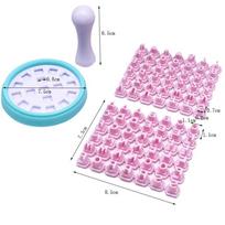 Fondant Cutter Printing Biscuits Mould Curved Rounded Stamps Printing Biscuits Mould For Cake Cupcake