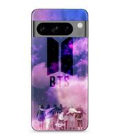 Case - MANIACASE - Google Pixel 8a Pro - Soft - Black - BTS Kpop Logo juoda
